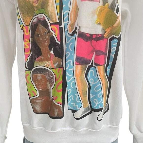Ken Barbie Graphic Sweatshirt Retro 90s Y2K Barbiecore Movie Inspired Pullover - Picture 9 of 9